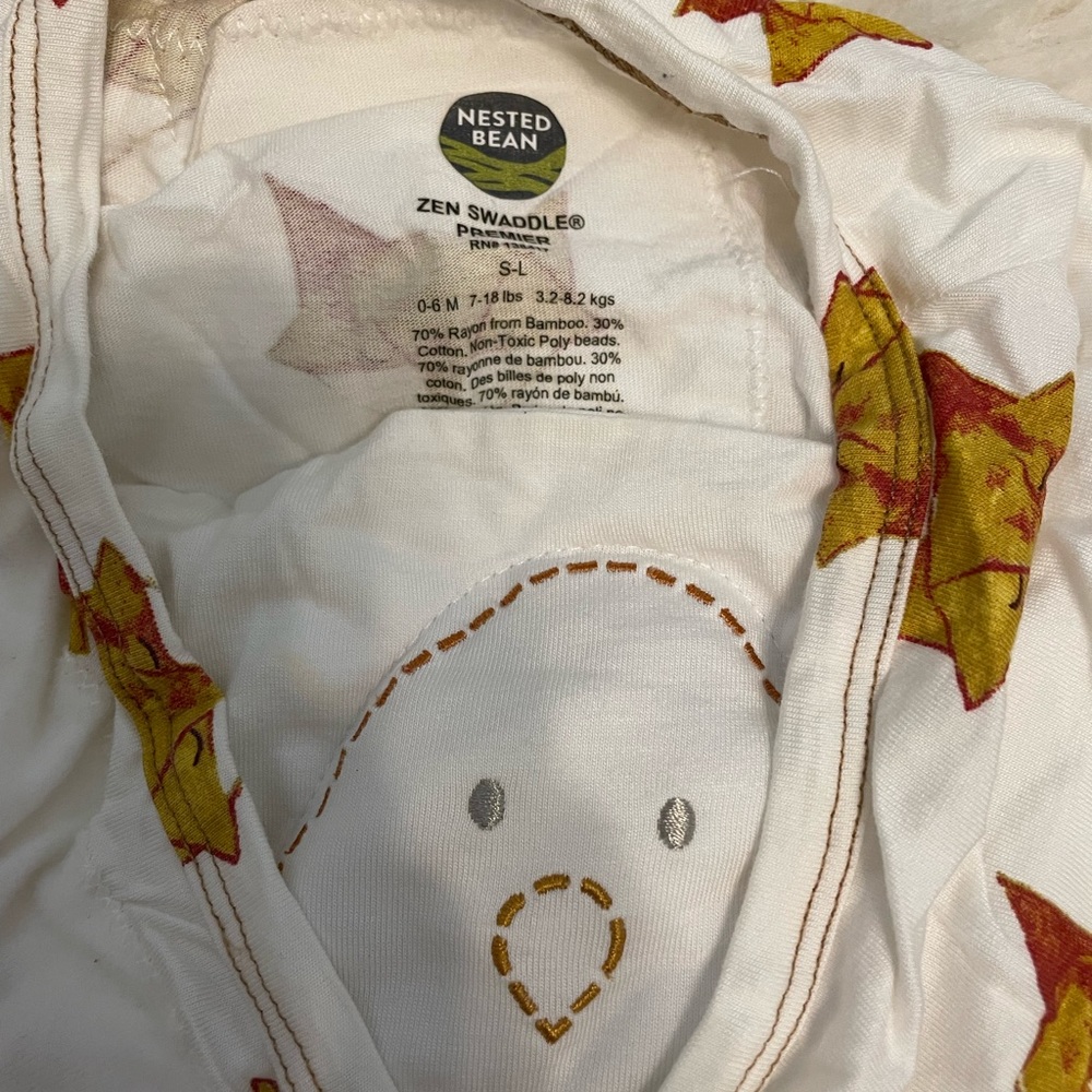Nest bean zen swaddle 0-6 months 7-18 lbs